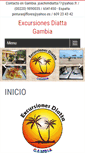Mobile Screenshot of excursionesdiattagambia.com